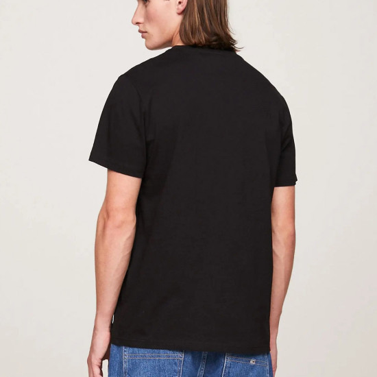 Tommy Hilfiger Ανδρική κοντομάνικη μπλούζα Slim Essential Flag Tee